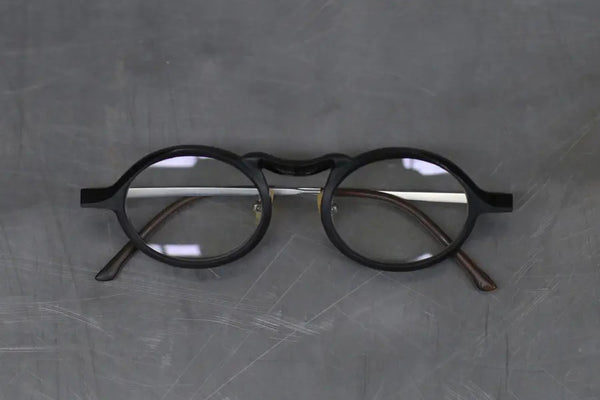 Rigards black frame clear glasses RG0102